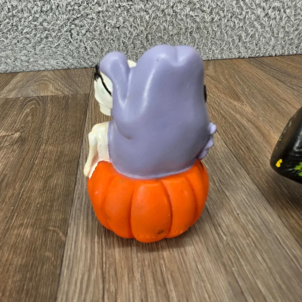 Vintage 90s Halloween Bundle Fun World Frankenstein BBI Pumpkin Stack Ghoulins